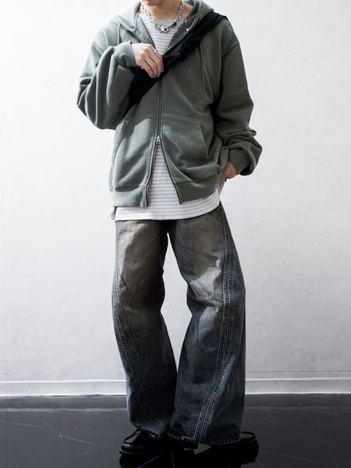 NVRFRGT ジーンズ 「NVRFRGT/ネヴァーフォーゲット」 RUSTY FADED 3D  