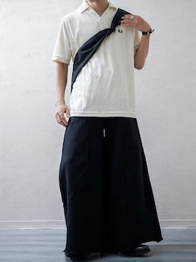 「アイテム（ドレスシューズ）」を使った、Takiさん（メンズ・169cm・20代）の夏コーディネート