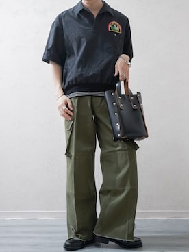 「アイテム（ハンドバッグ）」を使った、Takiさん（メンズ・169cm・20代）の夏コーディネート