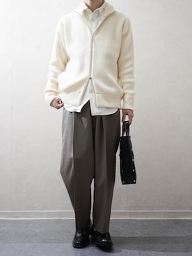 「Lui's（ルイス）のアイテム」を使った、Takiさん（骨格ウェーブ・メンズ・169cm）の冬コーディネート