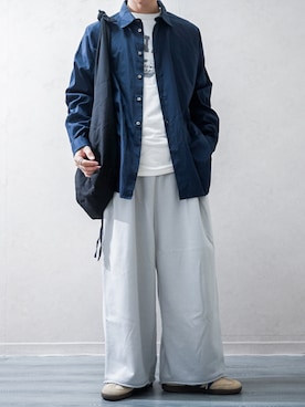 「アイテム（リング）」を使った、Takiさん（メンズ・169cm・20代）の秋コーディネート