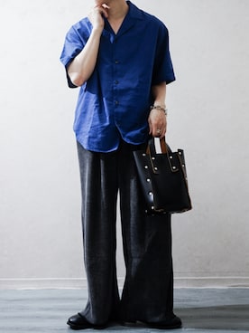 「saby（サバイ）のアイテム」を使った、Takiさん（メンズ・169cm）の夏コーディネート