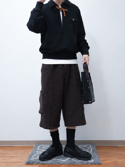 「KHOKI（コッキ）の【KHOKI】Skipper sweatshirt（スウェット）」を使った、Takiさん（メンズ・169cm）の秋コーディネート