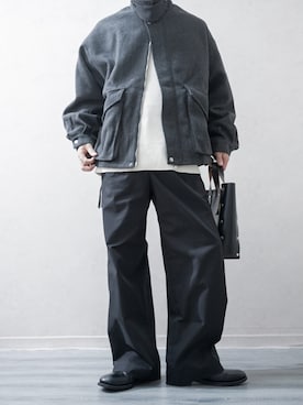 「アイテム（リング）」を使った、Takiさん（メンズ・169cm・20代）の秋コーディネート