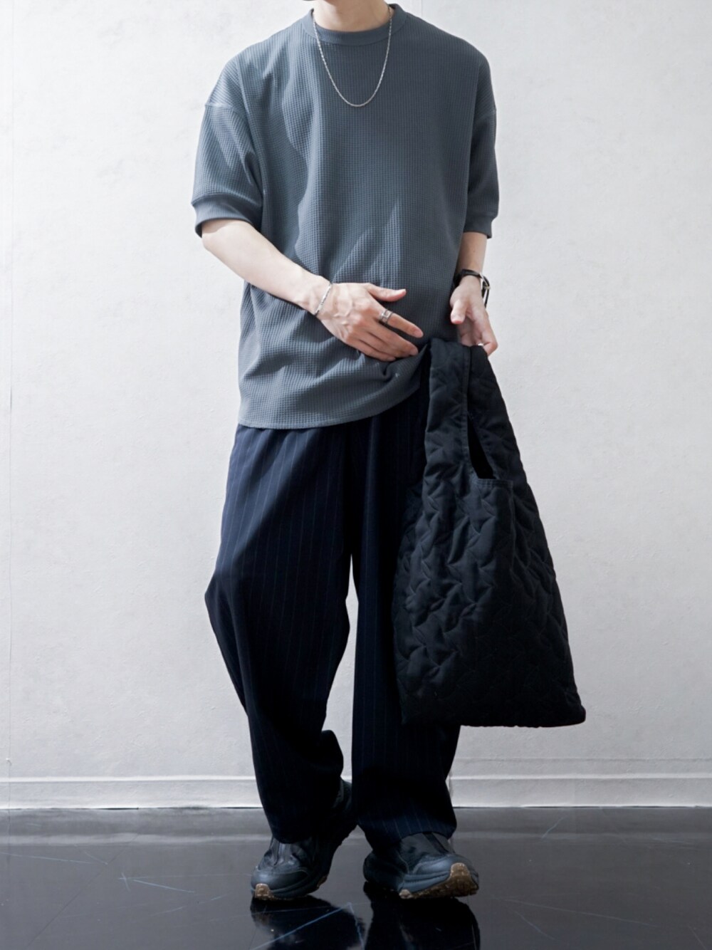 ジエダ　JieDa QUILTING SHOPPING BAG Jieda（ジエダ）の「QUILTING SHOPPING BAG（トートバッグ
