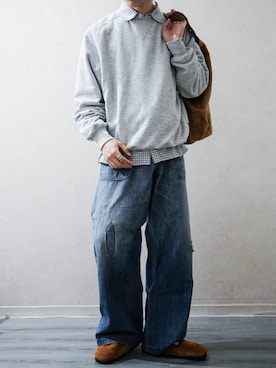 「RAGEBLUE（レイジブルー）のアイテム」を使った、Takiさん（メンズ・169cm）の春コーディネート