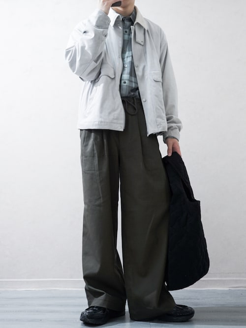 markaware/marka】別注 TRIPLE PLEATED EASY TROUSERS（その他パンツ