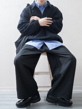 「アイテム（バッグ）」を使った、Takiさん（メンズ・169cm・20代）の冬コーディネート