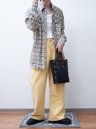 「NEW BALANCE(ニューバランス)の1906L(スニーカー)」を使った、Takiさん(メンズ・169cm)の秋コーディネート