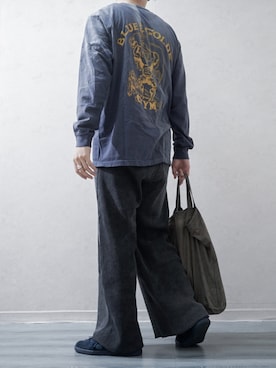 「adidas Originals（アディダスオリジナルス）のアイテム」を使った、Takiさん（メンズ・169cm）の秋コーディネート