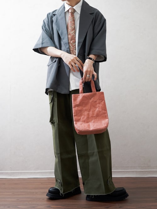 【RUUBON】TR regular color shirt / TR レギュラーカラーシャツ