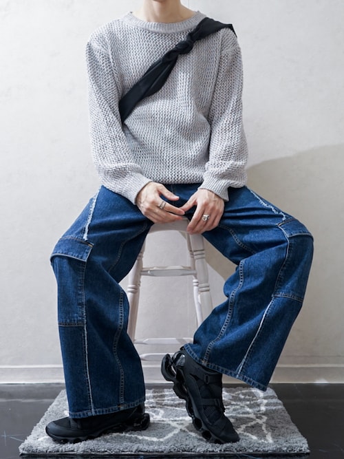 crepuscule / L-G Mesh Pullover