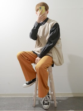 「epnok」｜「アイテム（その他）」を使った、Takiさん（メンズ・169cm）の春コーディネート