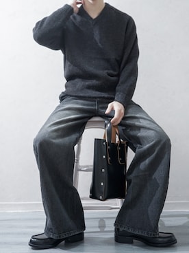 「Steven Alan（スティーブンアラン）のアイテム」を使った、Takiさん（メンズ・169cm）の冬コーディネート