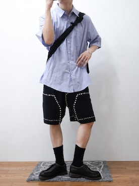 「KLEMAN（クレマン）のアイテム」を使った、Takiさん（メンズ・169cm）の夏コーディネート