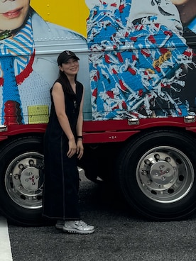 「SAINT LAURENT PARIS（サンローランパリ）のアイテム」を使った、yun_bnさん（レディース・156cm）の夏コーディネート