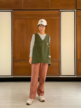 たけむさん（レディース・158cm）の春コーディネート