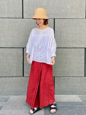 たけむさん（レディース・158cm）の夏コーディネート