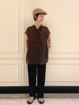 たけむさん（レディース・158cm）の夏コーディネート