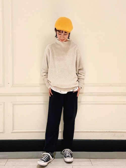 SLOBE IENA（スローブイエナ）の「FOX混タートルネックニット