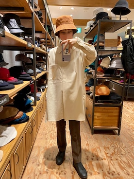 「MoonStar（ムーンスター）のMOONSTAR/810s/ムーンスター/エイトテンス KITCHE/キッチェ（スニーカー）」を使った、たけむさん（レディース・158cm）の秋コーディネート