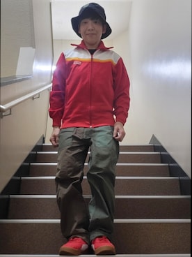 「アイテム（ジャージ）」を使った、19nocchi75 さん（レディース・148cm）の秋コーディネート