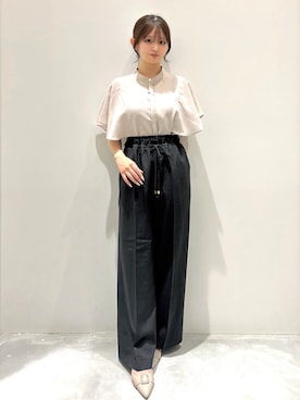 「OPAQUE.CLIP（オペークドットクリップ）のアイテム」を使った、えぬさん（レディース・150cm）の夏コーディネート
