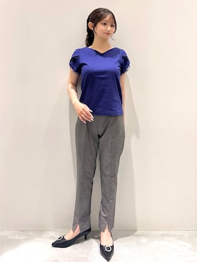 「OPAQUE.CLIP（オペークドットクリップ）のアイテム」を使った、えぬさん（レディース・150cm）の夏コーディネート