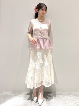 「index（インデックス）のアイテム」を使った、えぬさん（レディース・150cm）の夏コーディネート