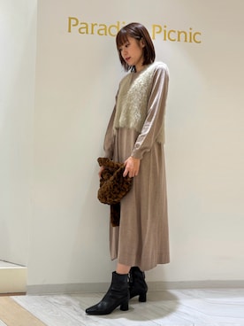 しいさん（レディース・162cm）の秋コーディネート