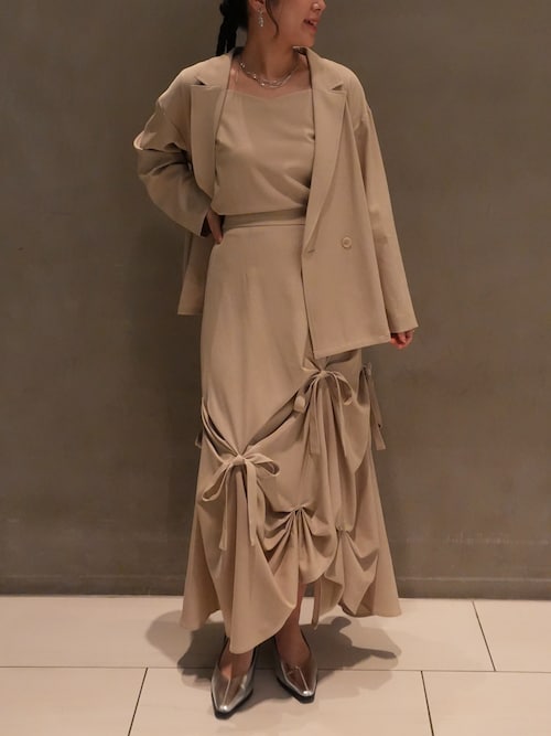 スーツ・フォーマル・ドレス et.UNiVER Frourish attached dress Frourish attached dress（ドレス）｜et.UNiVER（エトユニベール）の