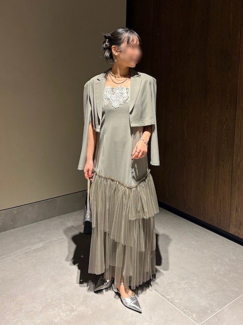 Layered tulle dress（ドレス）｜et.UNiVER（エトユニベール）の