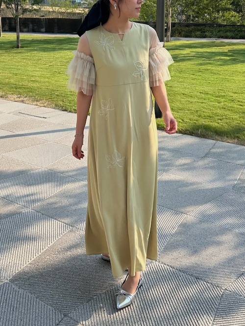 et.UNIVER エトユニヴェール Embroiderry dress（ドレス）｜et.UNiVER（エトユニベール）の