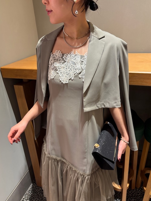 Layered tulle dress（ドレス）｜et.UNiVER（エトユニベール）の