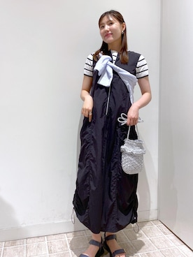 「GDM14500」｜annaさん（レディース・167cm）の夏コーディネート