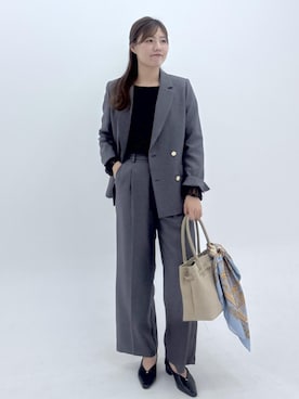 「ROPÉ PICNIC」｜「アイテム（ジャケット/アウター）」を使った、annaさん（レディース・167cm）の夏コーディネート