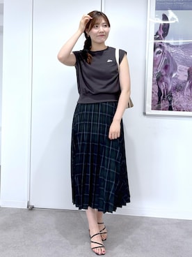 「バッグ」｜annaさん（レディース・167cm）の夏コーディネート