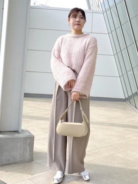 「GIA15120」｜annaさん（レディース・167cm）の冬コーディネート