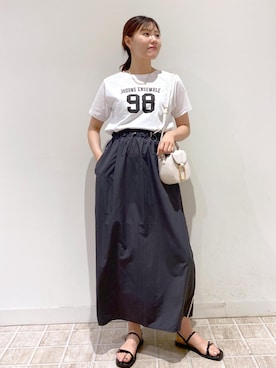「GIA14190」｜annaさん（レディース・167cm）の夏コーディネート