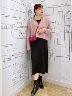 「GDK14120」｜annaさん（レディース・167cm）の冬コーディネート