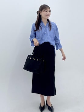 「ROPE' PICNIC（ロペピクニック）のアイテム」を使った、annaさん（レディース・167cm）の秋コーディネート