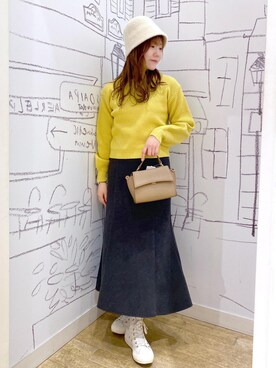 annaさん（レディース・167cm）の冬コーディネート