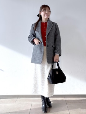 「イエベ春」｜annaさん（レディース・167cm）の冬コーディネート