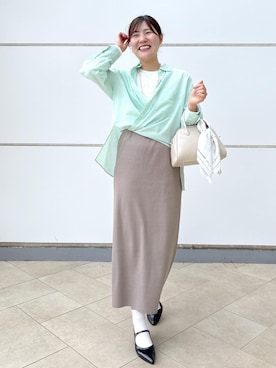 「2BUY10%OFF対象商品」｜annaさん（レディース・167cm）の春コーディネート