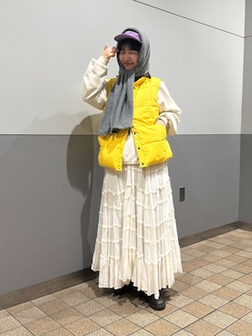 「Blundstone（ブランドストーン）のアイテム」を使った、me youさん（レディース・165cm）の冬コーディネート