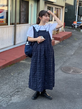 「アイテム（バックパック/リュック）」を使った、me youさん（骨格ウェーブ・レディース・165cm）の夏コーディネート