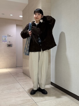 「かぐれ（カグレ）のアイテム」を使った、me youさん（レディース・165cm）の春コーディネート