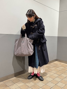 「TEMBEA（テンベア）のアイテム」を使った、me youさん（レディース・165cm）の冬コーディネート