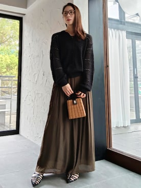 reiさん（レディース・173cm）の春コーディネート