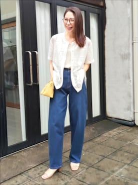 「nissen（ニッセン）のアイテム」を使った、reiさん（レディース・173cm）の春コーディネート